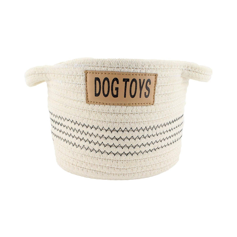 Tucker Murphy Pet™ Dog Toy Fabric Basket Wayfair